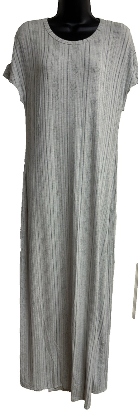 Lularoe Dress Maxi Maria Women Size Small S Short Sleeve Stretch Round Women New
